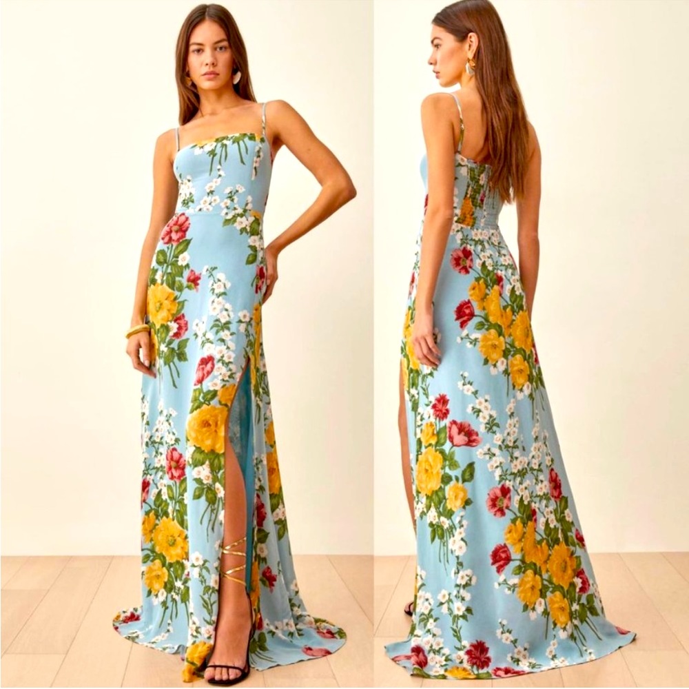 Reformation Ingrid gown 12 NWOT